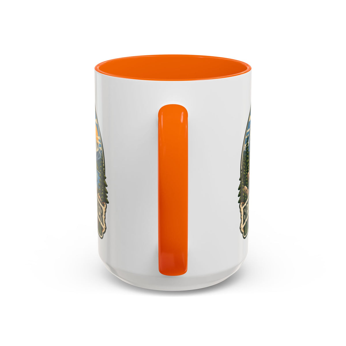 Adventure Buddy — Custom Pet Portrait Accent Mug