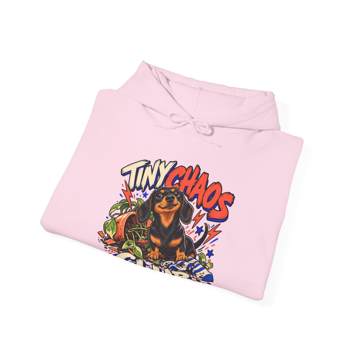 Tiny Chaos Club — Custom Pet Portrait Hoodie