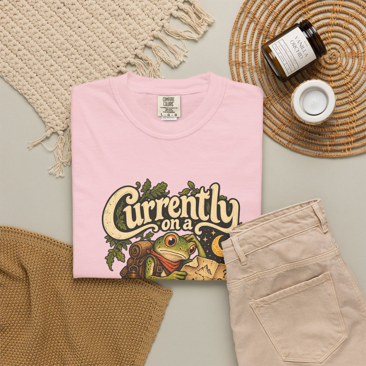 Currently on a Side Quest — Garment-Dyed Tee