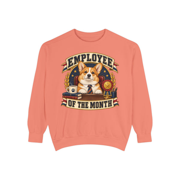 Employee of the Month — Custom Pet Portrait Crewneck