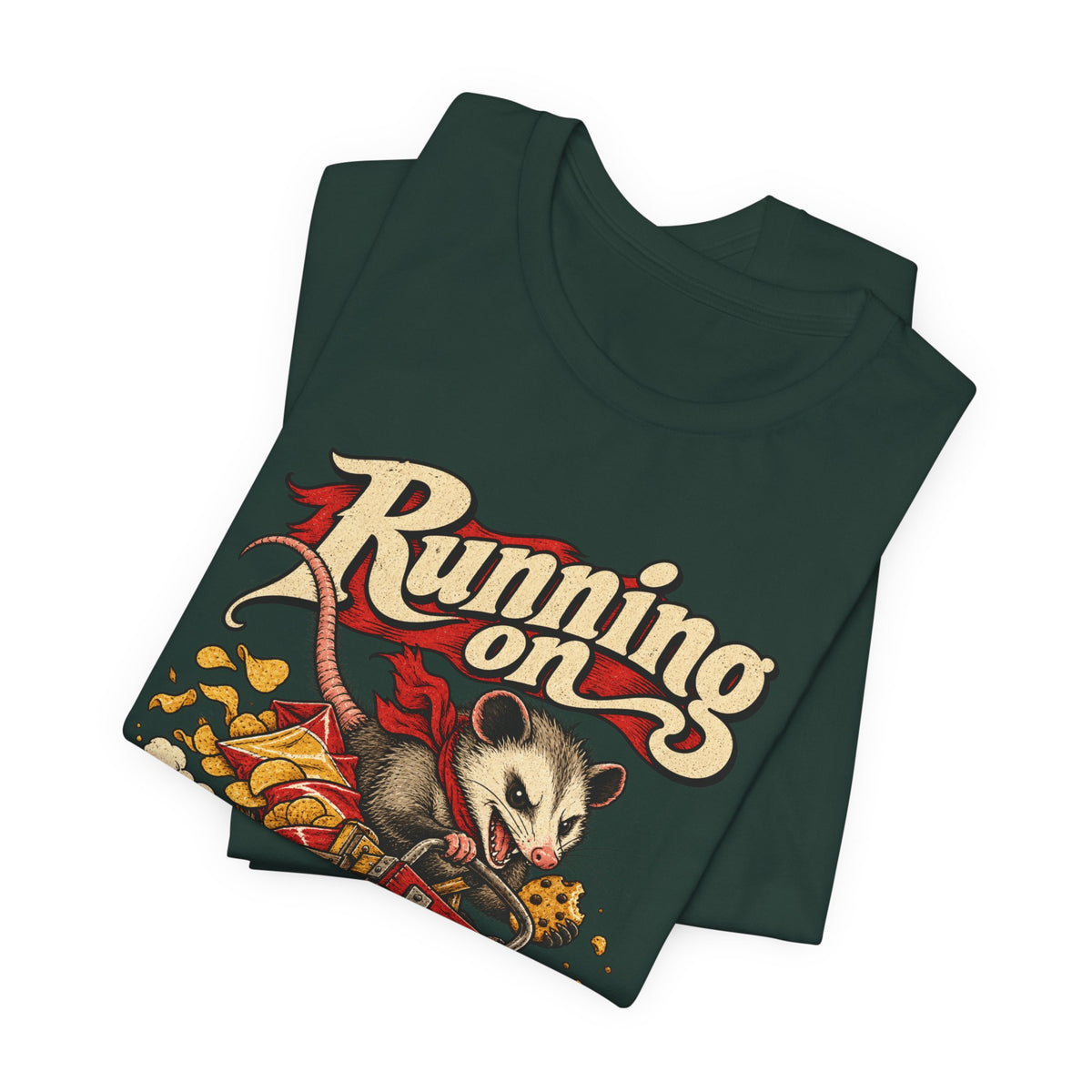 Running on Spite and Snacks — Unisex Tee