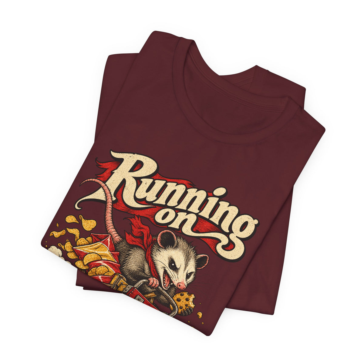 Running on Spite and Snacks — Unisex Tee