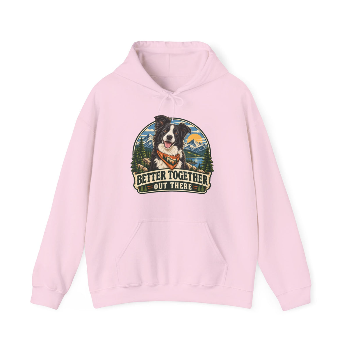Adventure Buddy — Custom Pet Portrait Hoodie