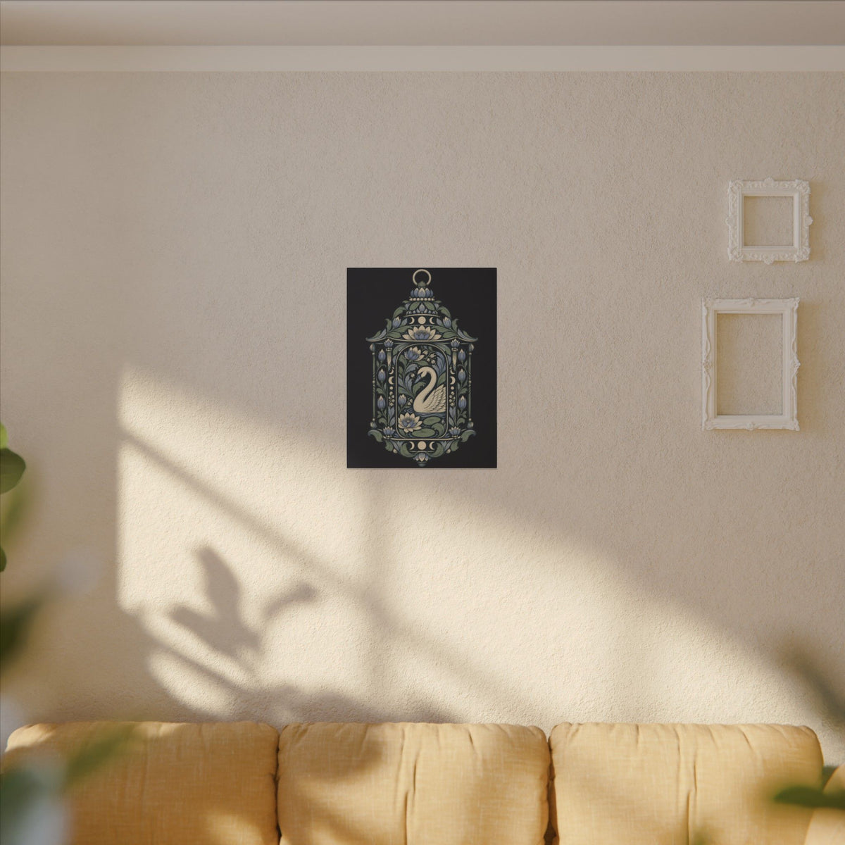 Moonwater Lantern — Matte Stretched Canvas