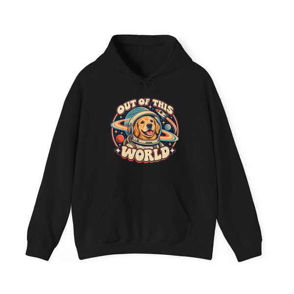 Space Cadet — Custom Pet Portrait Hoodie
