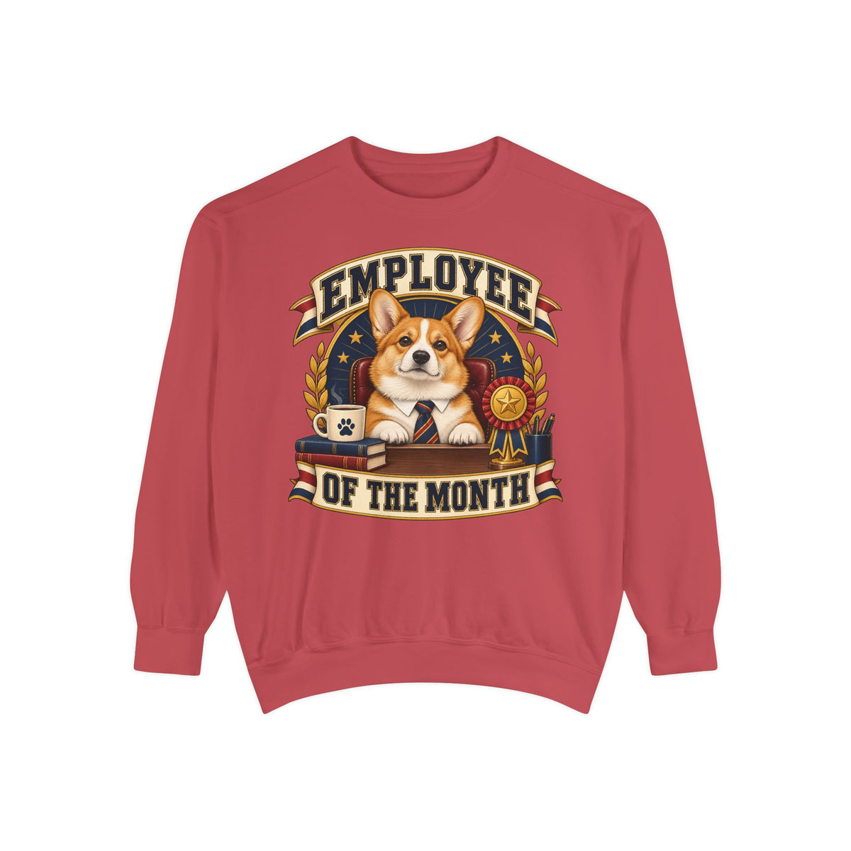 Employee of the Month — Custom Pet Portrait Crewneck