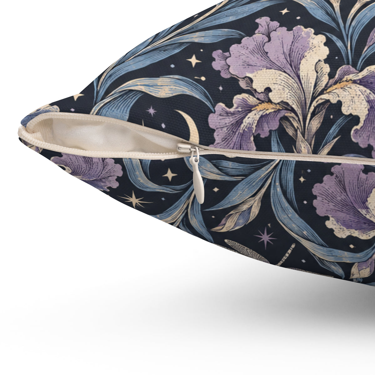 Iris Nocturne Pattern — Accent Pillow