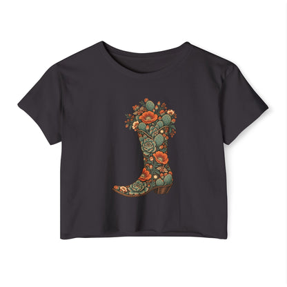 Afterglow Boot — Festival Crop Top