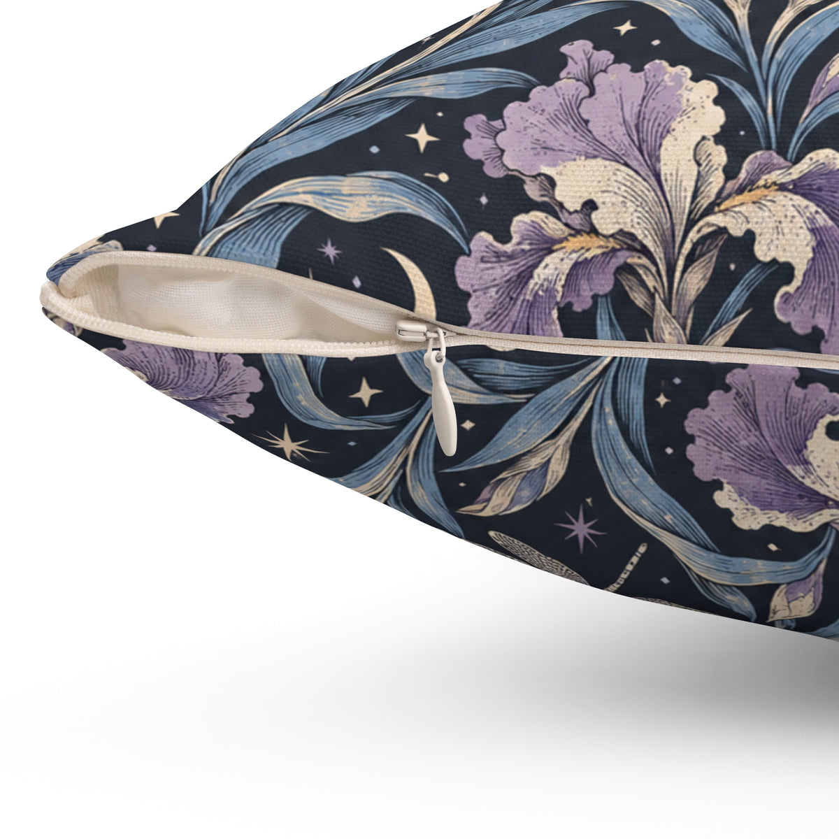 Iris Nocturne Pattern — Accent Pillow