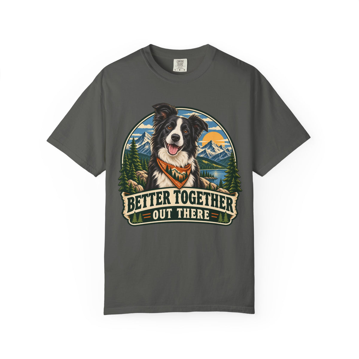 Adventure Buddy — Custom Pet Portrait Premium Tee