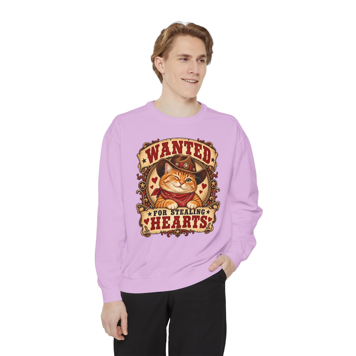 Heart Thief — Custom Pet Portrait Crewneck