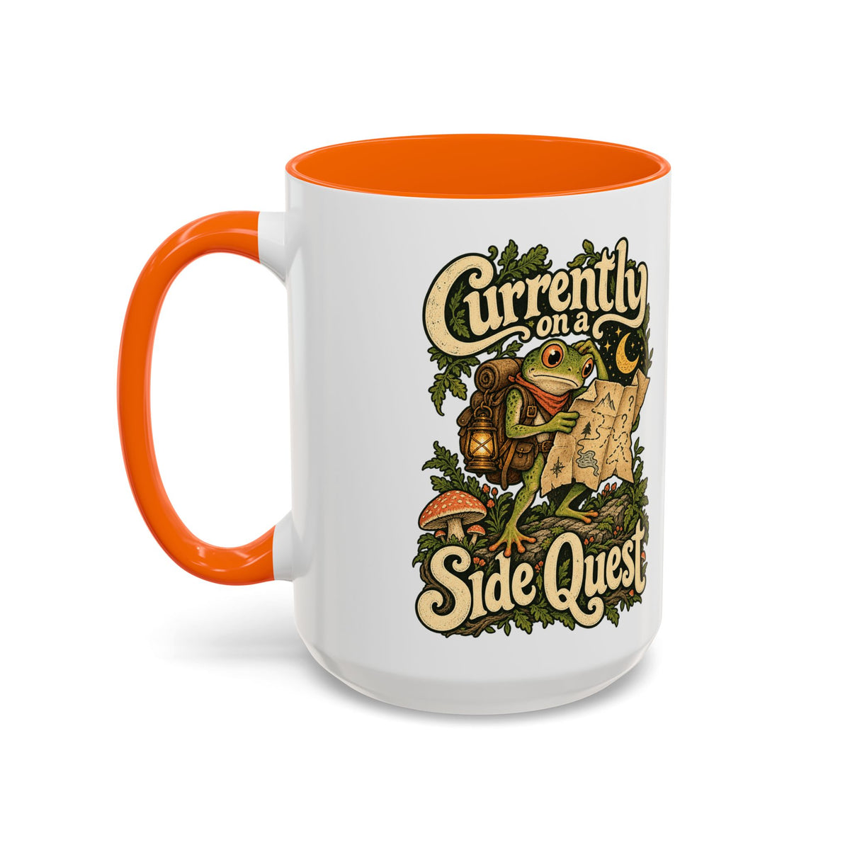 Currently on a Side Quest — Accent Mug