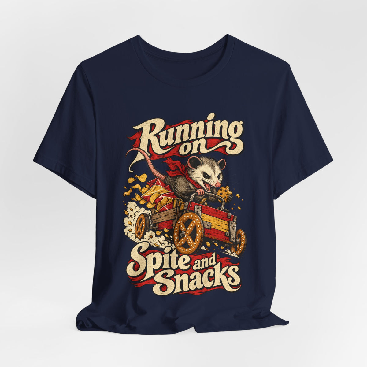 Running on Spite and Snacks — Unisex Tee