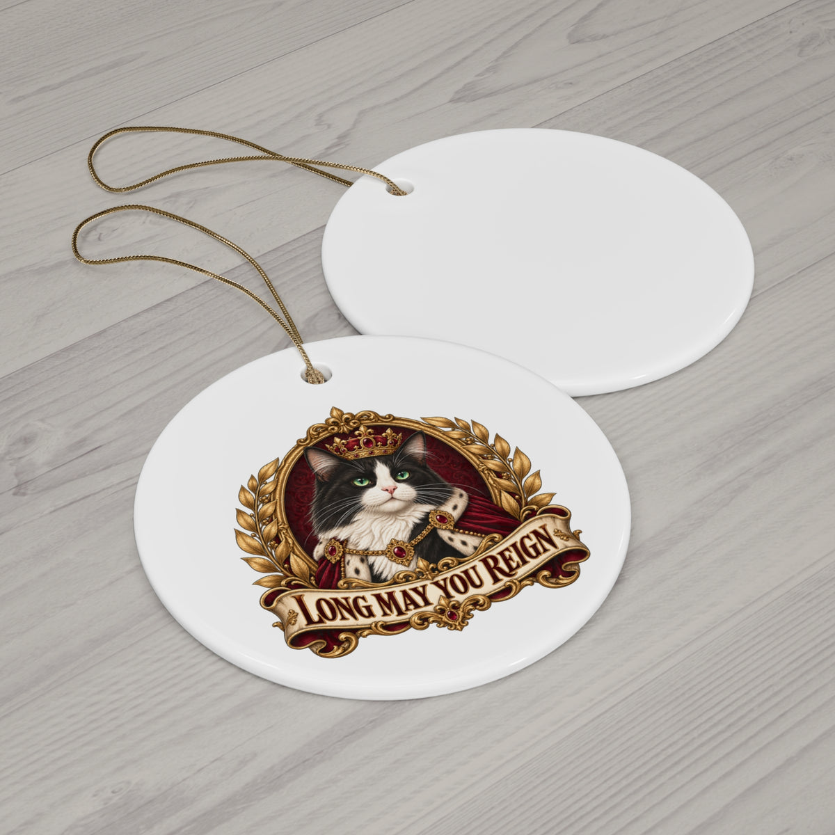 Royal Pet — Custom Pet Portrait Keepsake Ornament
