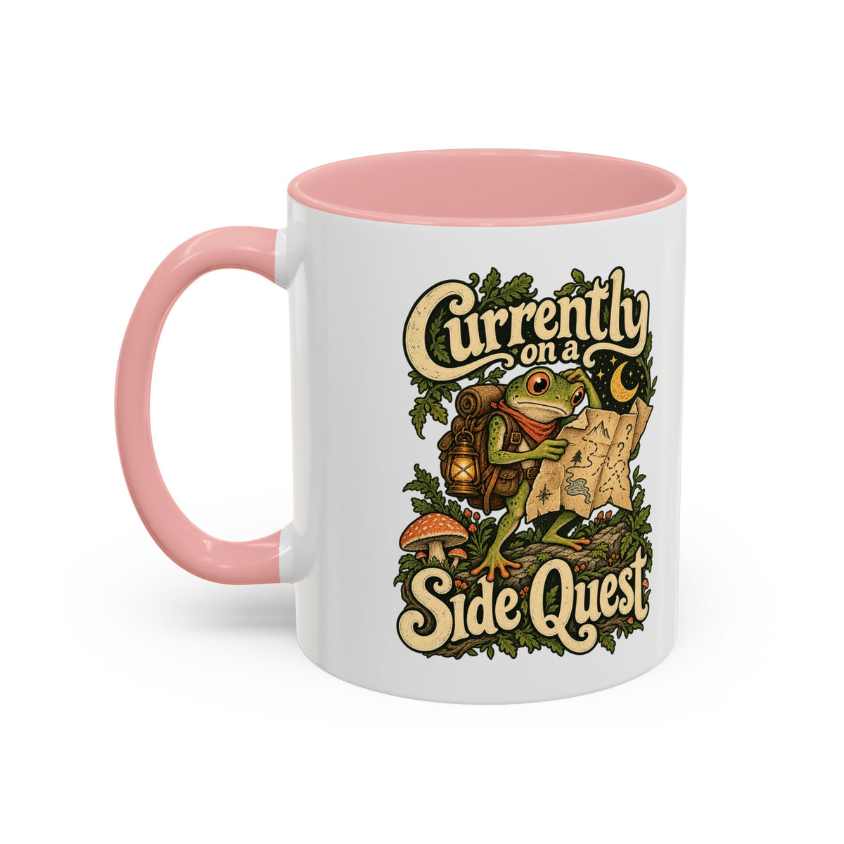 Currently on a Side Quest — Accent Mug