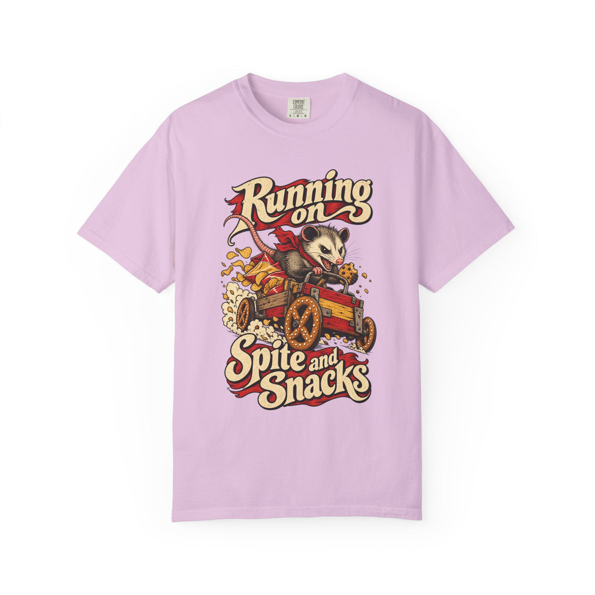 Running on Spite and Snacks — Garment-Dyed Tee