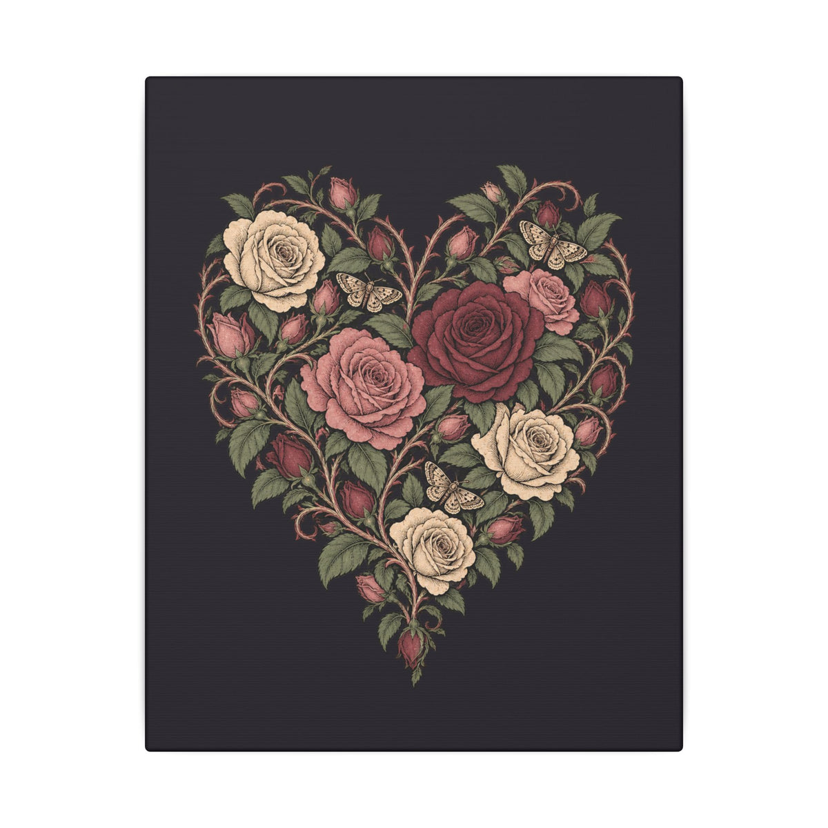 Thornheart — Matte Stretched Canvas