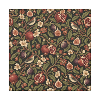 Wild Orchard Pattern — Matte Stretched Canvas