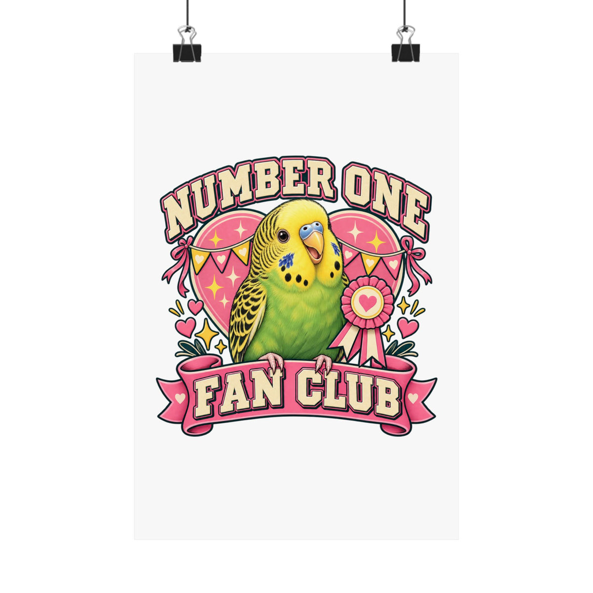 Pet Fan Club — Custom Pet Portrait Matte Art Print
