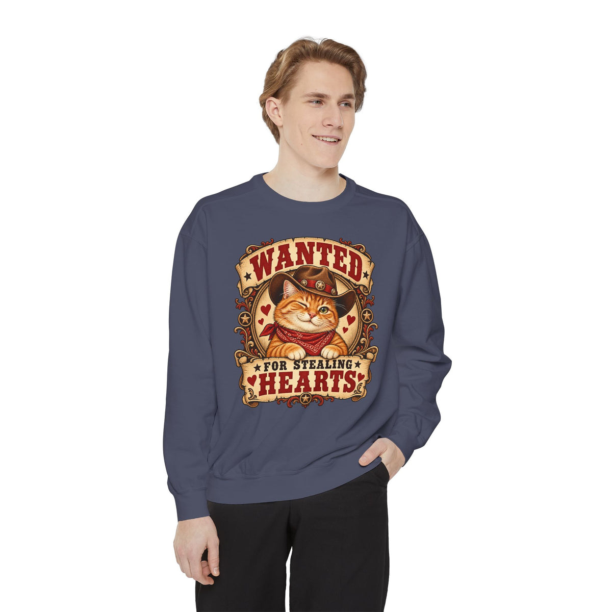 Heart Thief — Custom Pet Portrait Crewneck