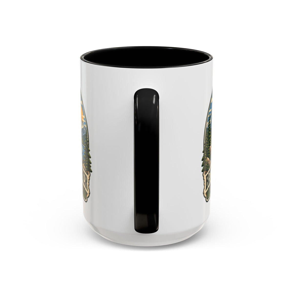 Adventure Buddy — Custom Pet Portrait Accent Mug