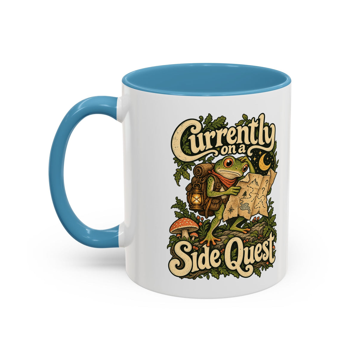 Currently on a Side Quest — Accent Mug