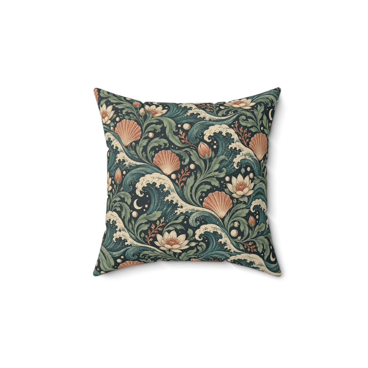 Lunar Tide Pattern — Accent Pillow