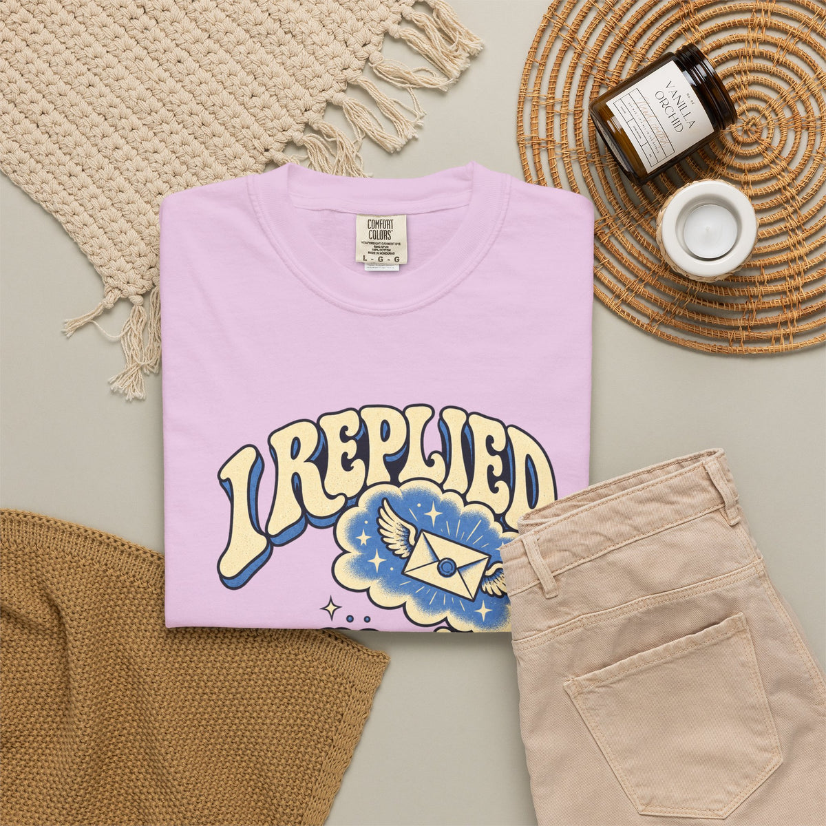 I Replied in My Head — Garment-Dyed Tee