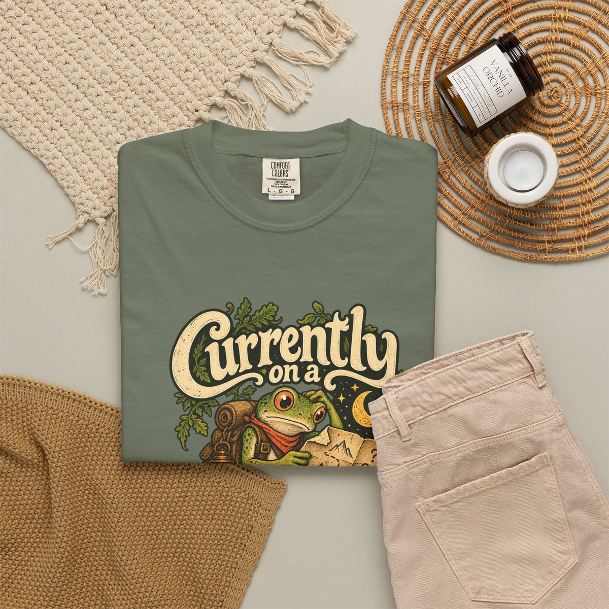 Currently on a Side Quest — Garment-Dyed Tee