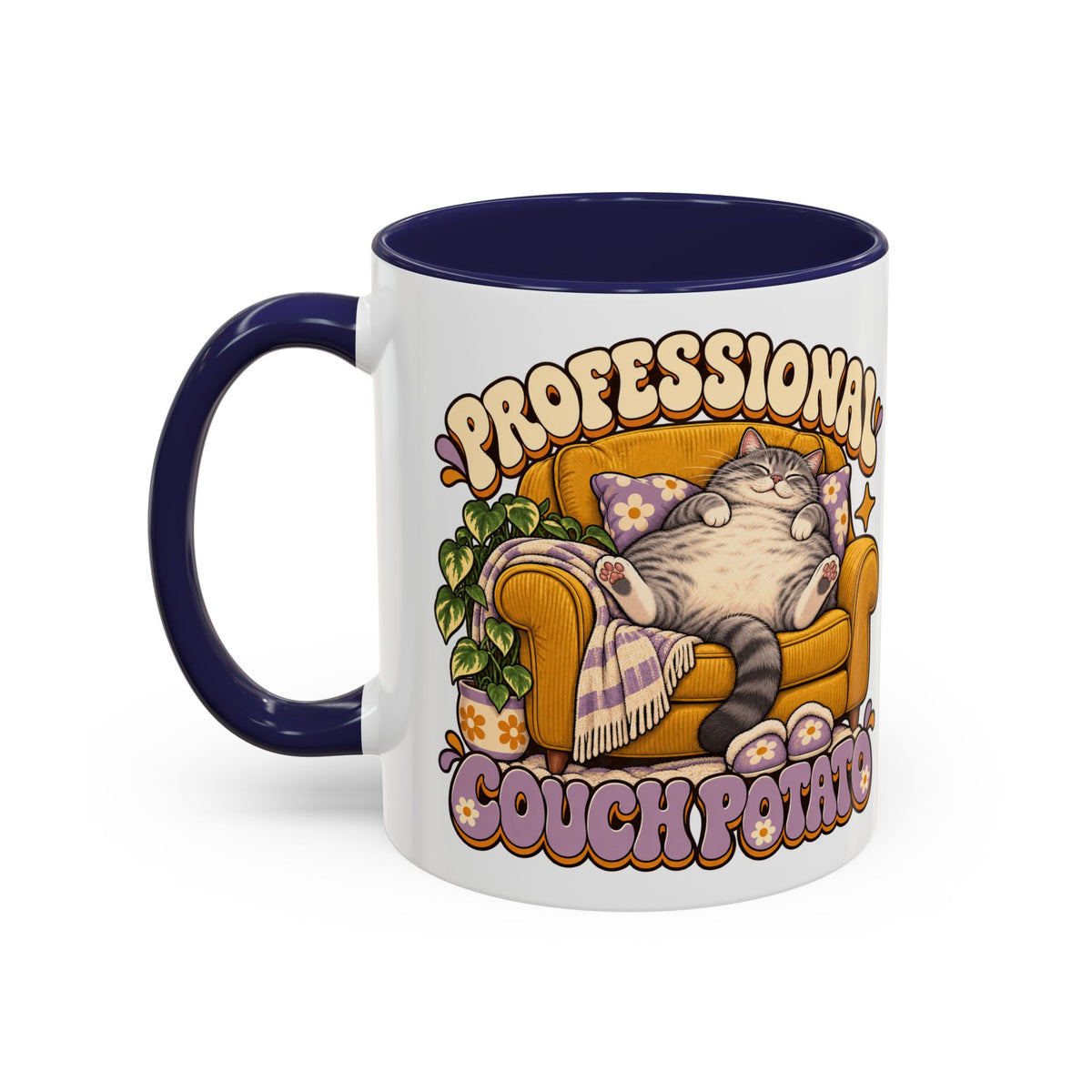 Couch Potato — Custom Pet Portrait Accent Mug