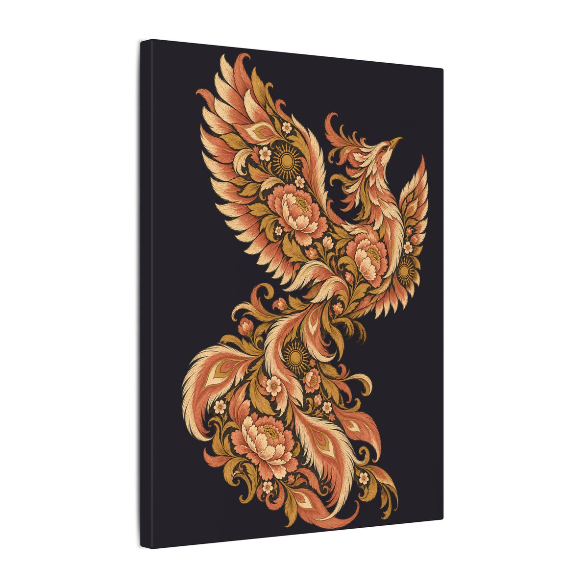 Phoenix Rising — Matte Stretched Canvas