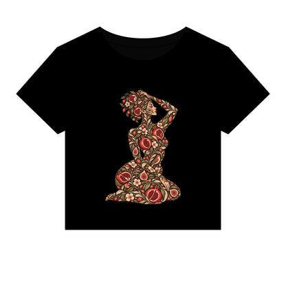 Wild Orchard Reverie — Micro Rib Baby Tee