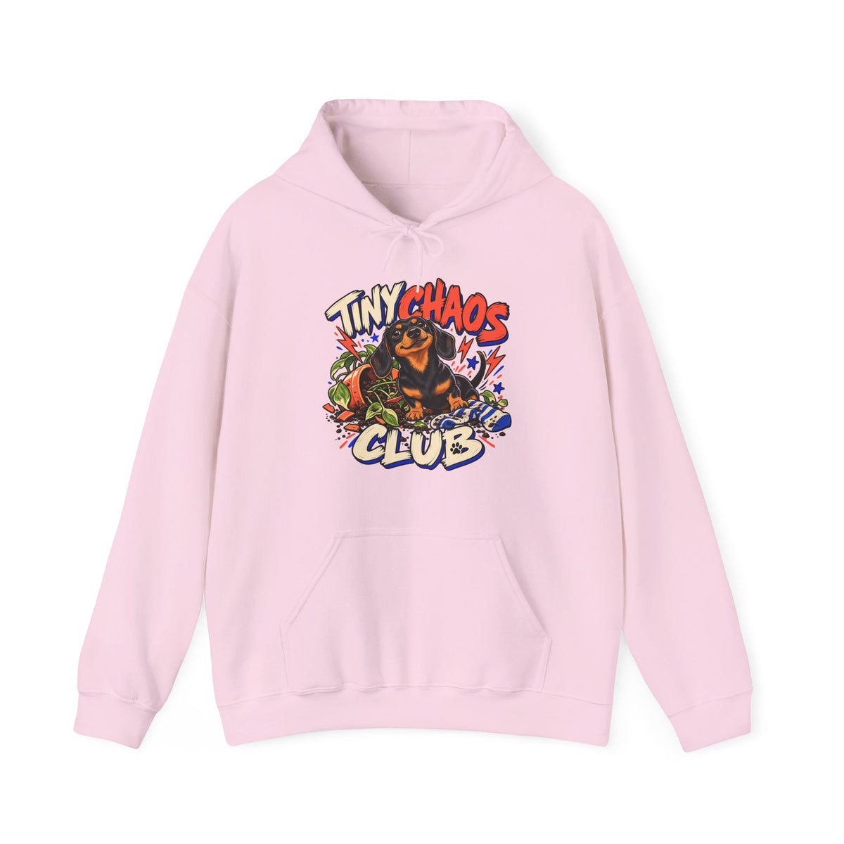 Tiny Chaos Club — Custom Pet Portrait Hoodie