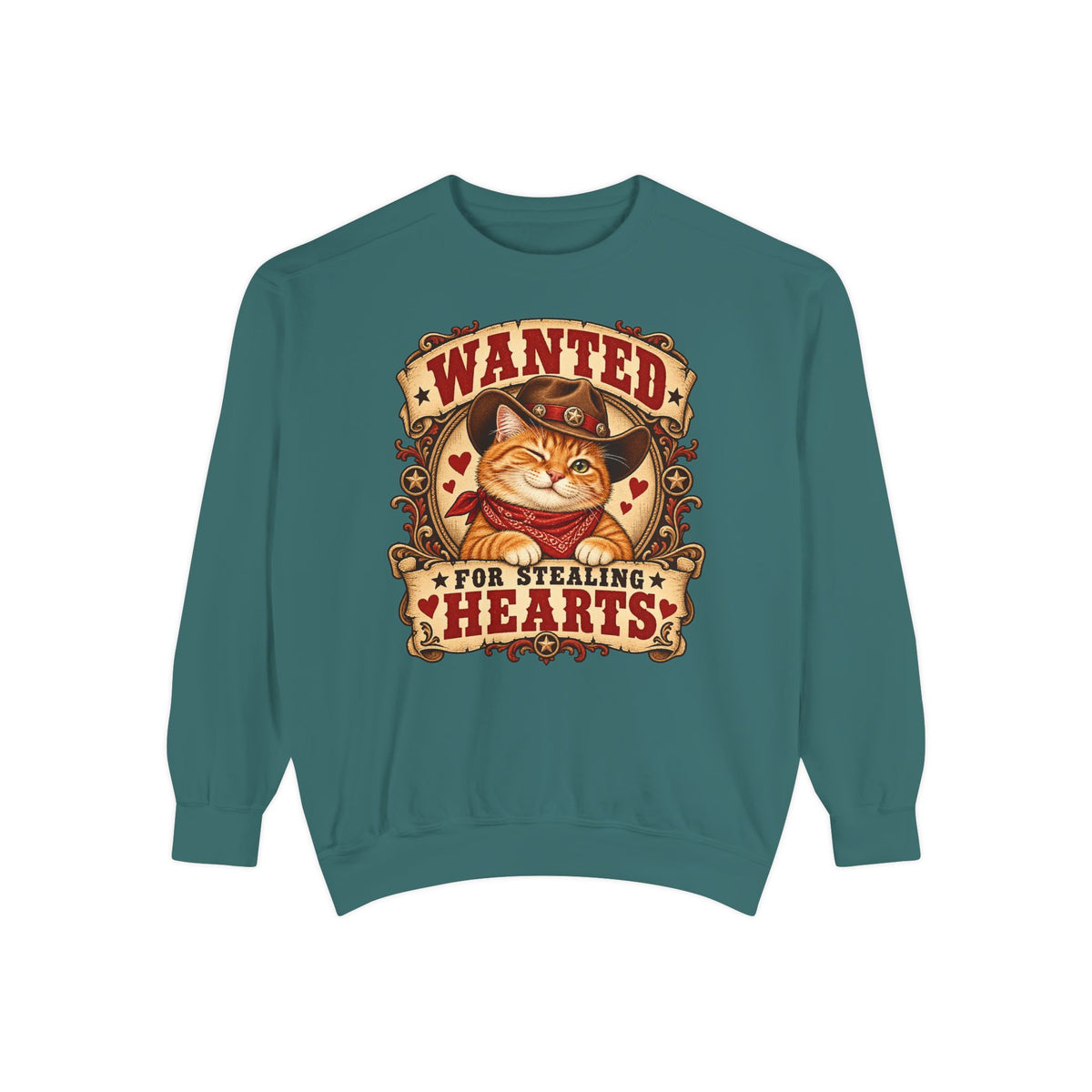 Heart Thief — Custom Pet Portrait Crewneck