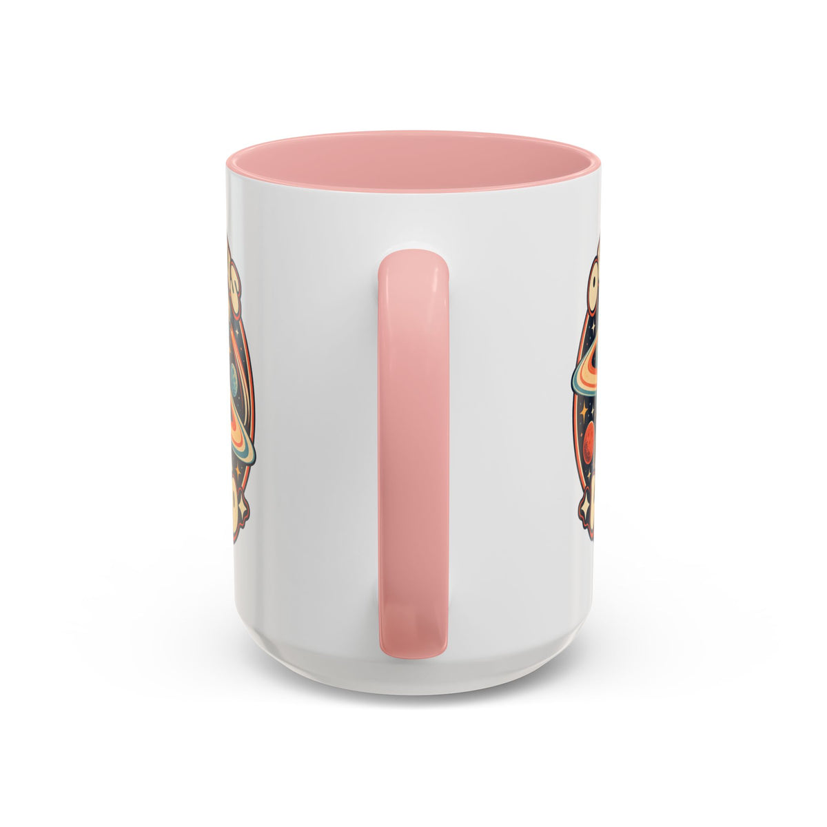 Space Cadet — Custom Pet Portrait Accent Mug