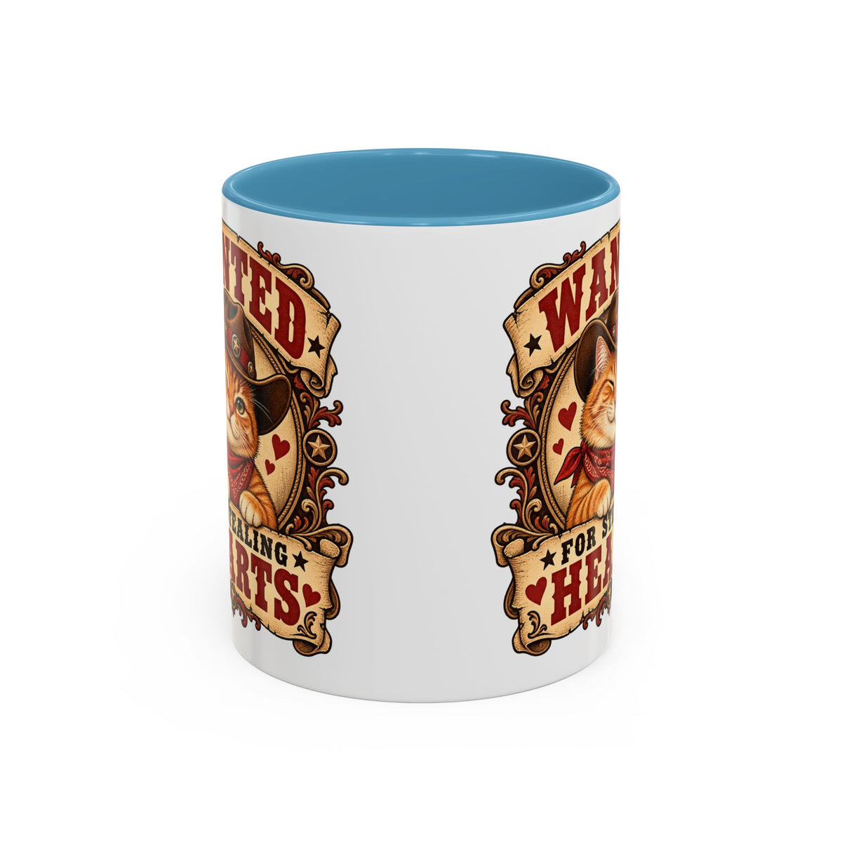 Heart Thief — Custom Pet Portrait Accent Mug