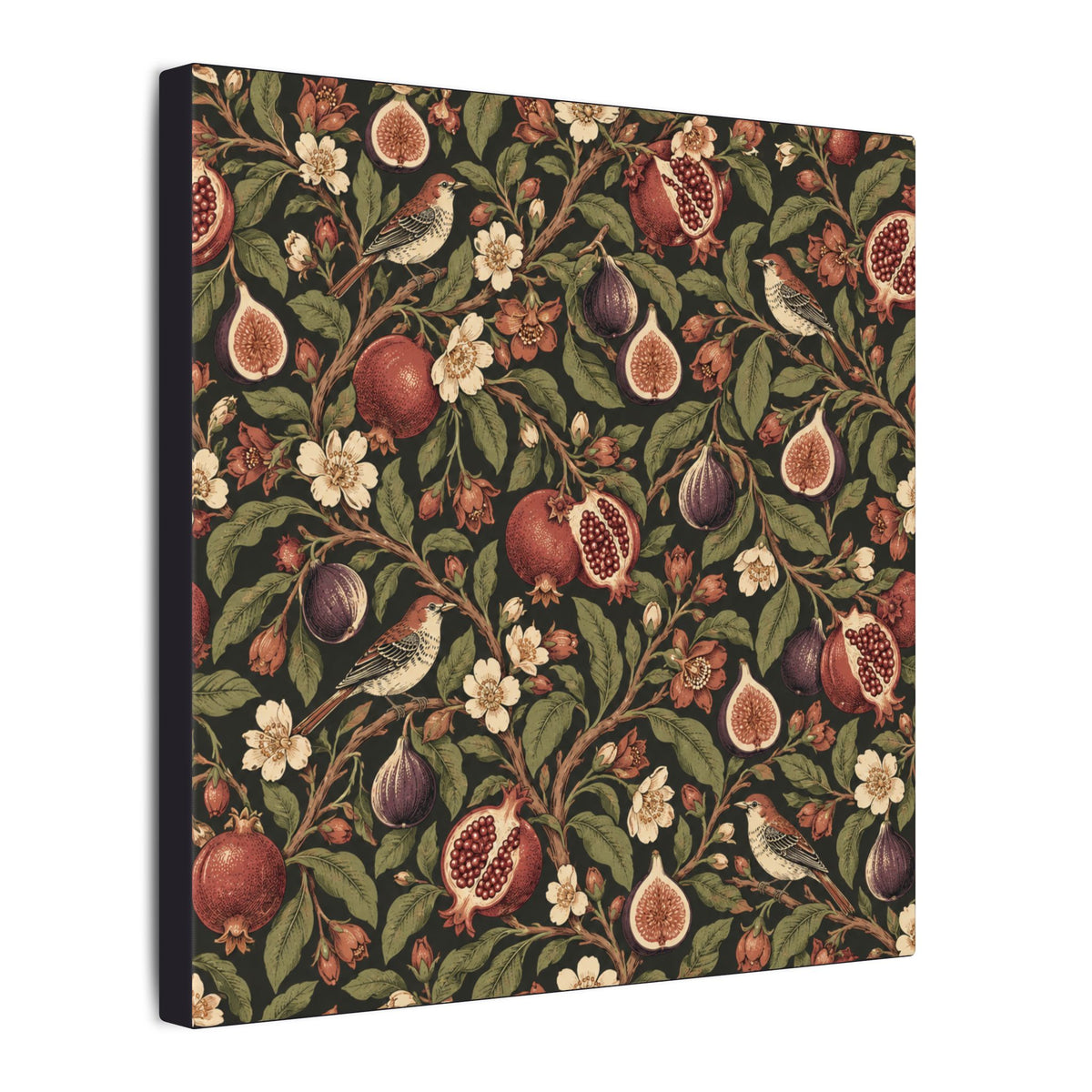 Wild Orchard Pattern — Matte Stretched Canvas