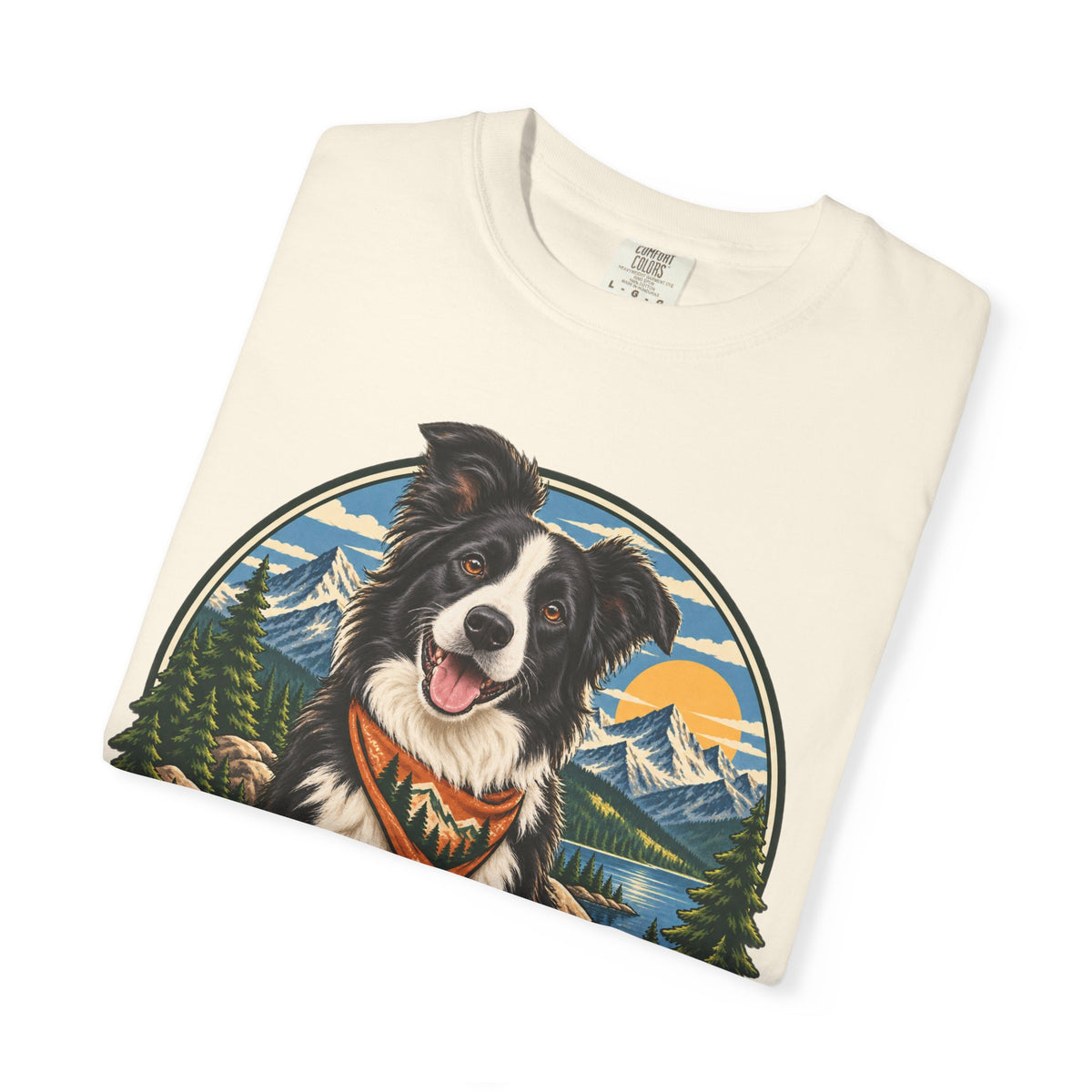 Adventure Buddy — Custom Pet Portrait Premium Tee