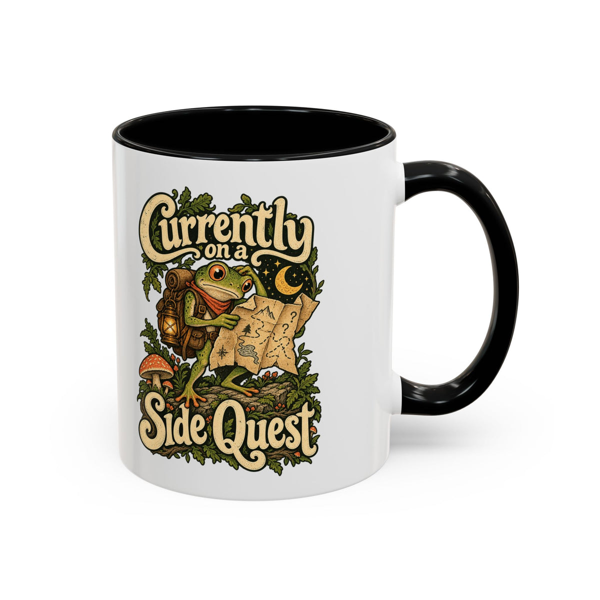 Currently on a Side Quest — Accent Mug