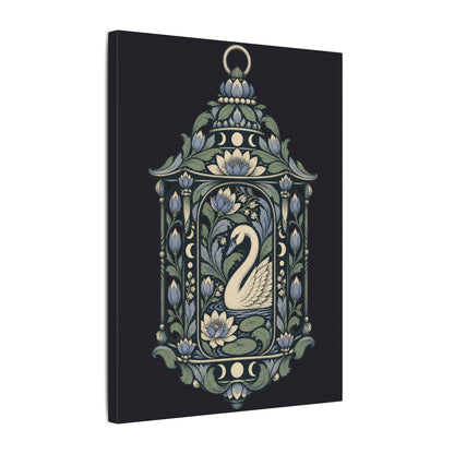 Moonwater Lantern — Matte Stretched Canvas
