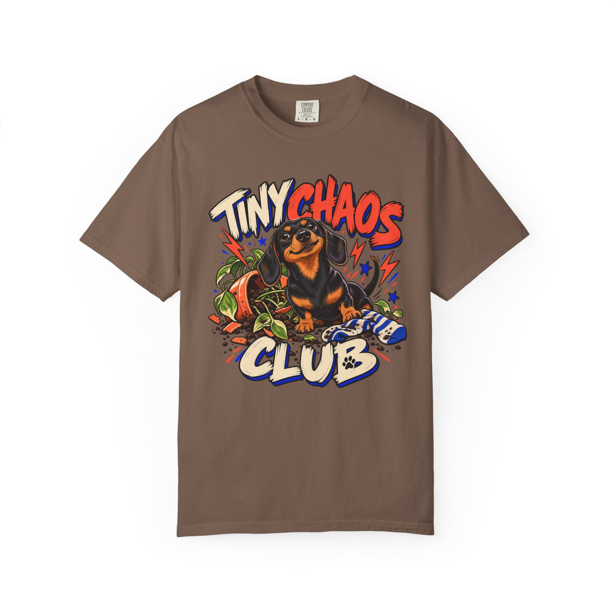 Tiny Chaos Club — Custom Pet Portrait Premium Tee
