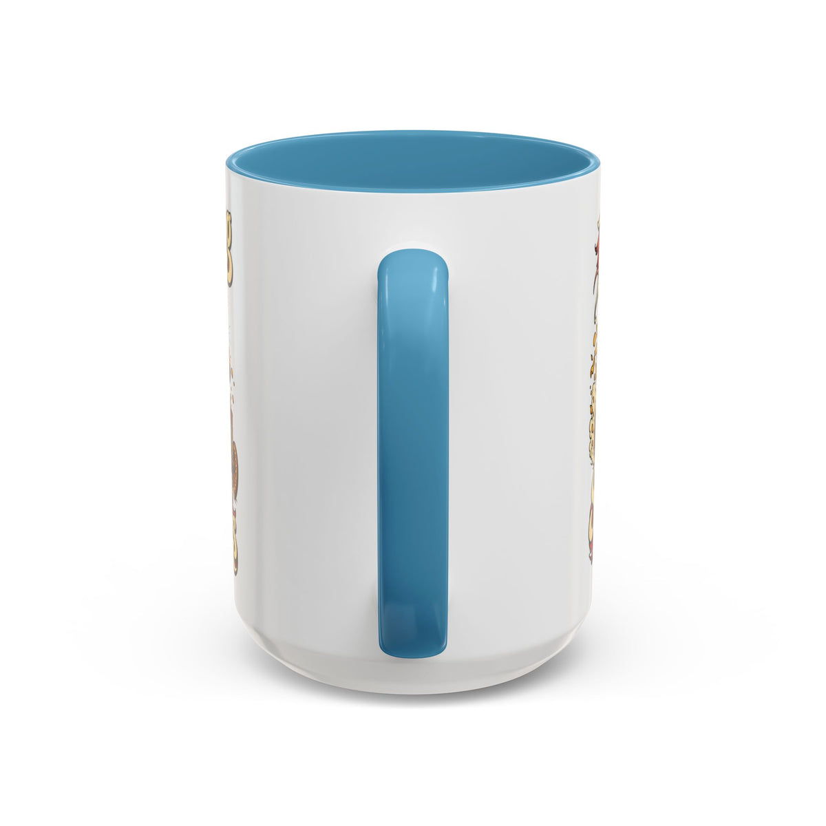 Running on Spite and Snacks — Accent Mug