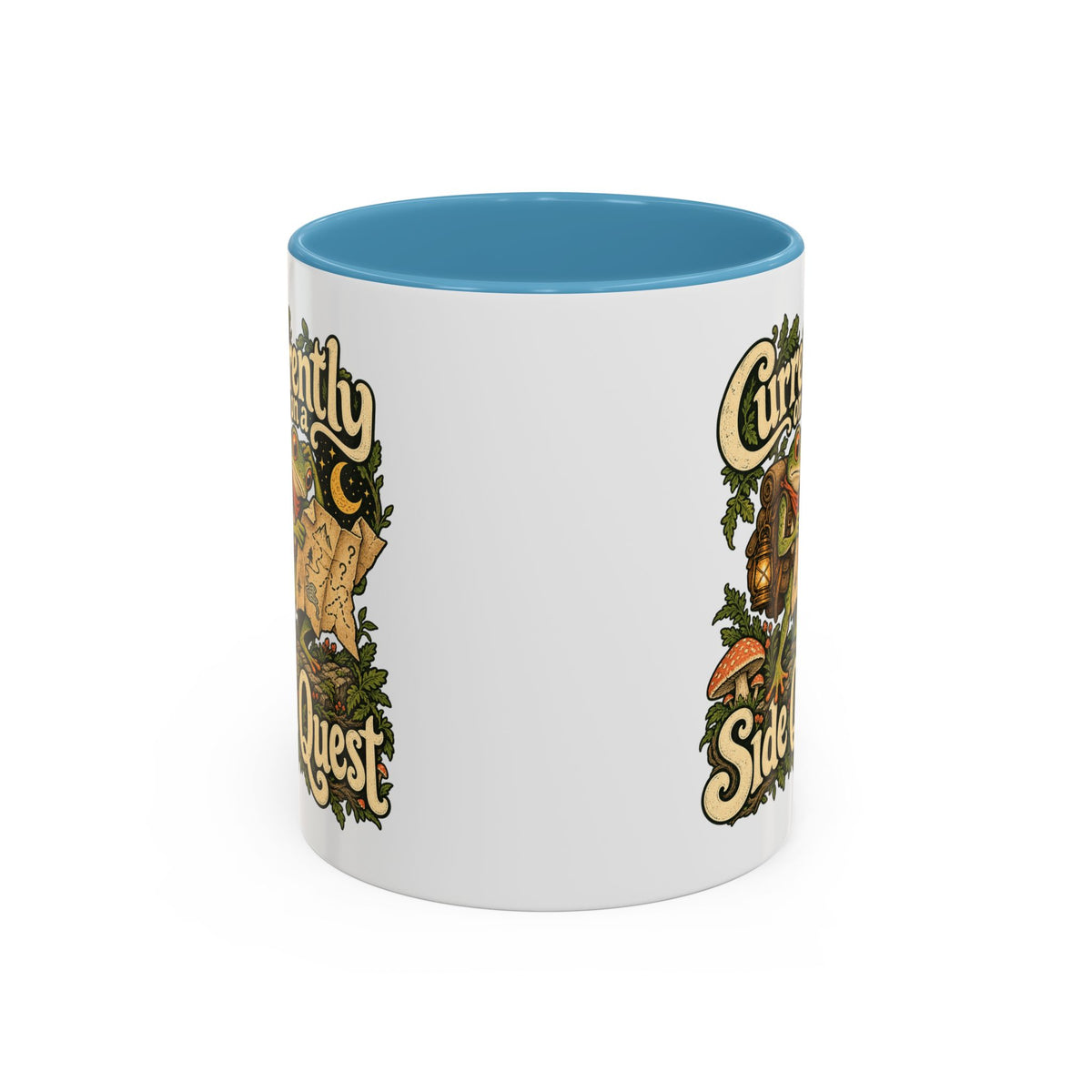 Currently on a Side Quest — Accent Mug