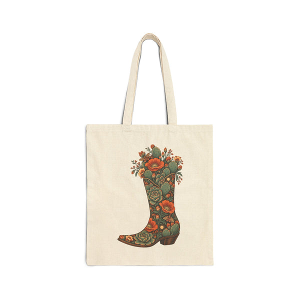 Afterglow Boot — Cotton Canvas Tote