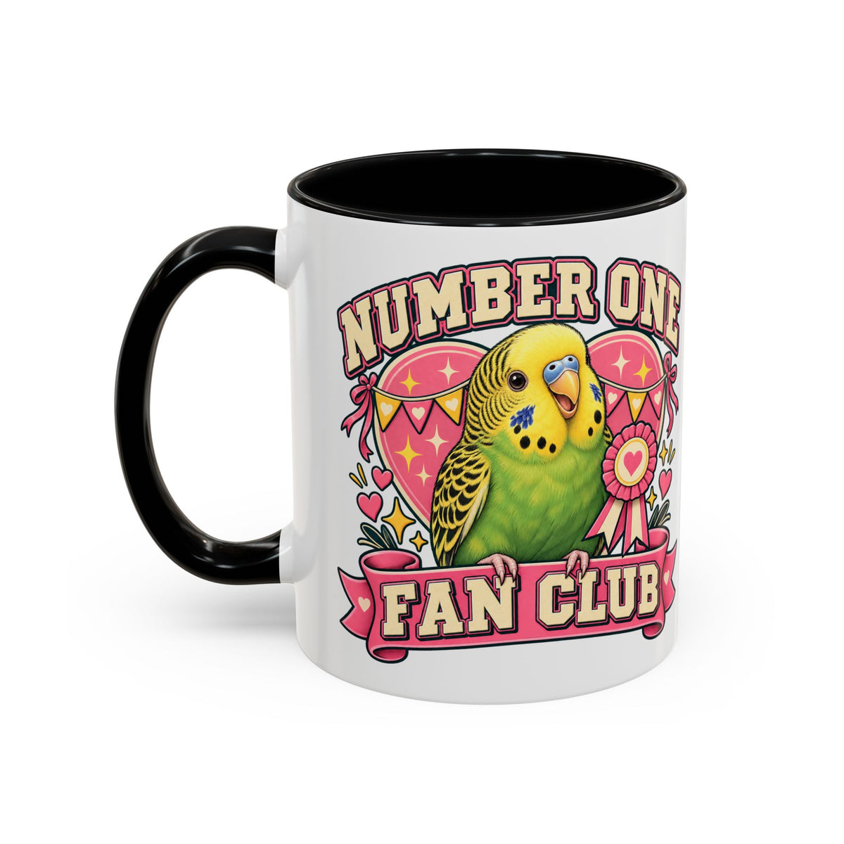 Pet Fan Club — Custom Pet Portrait Accent Mug