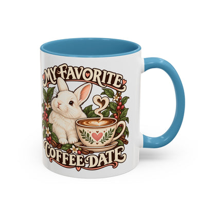 Coffee Companion — Custom Pet Portrait Accent Mug