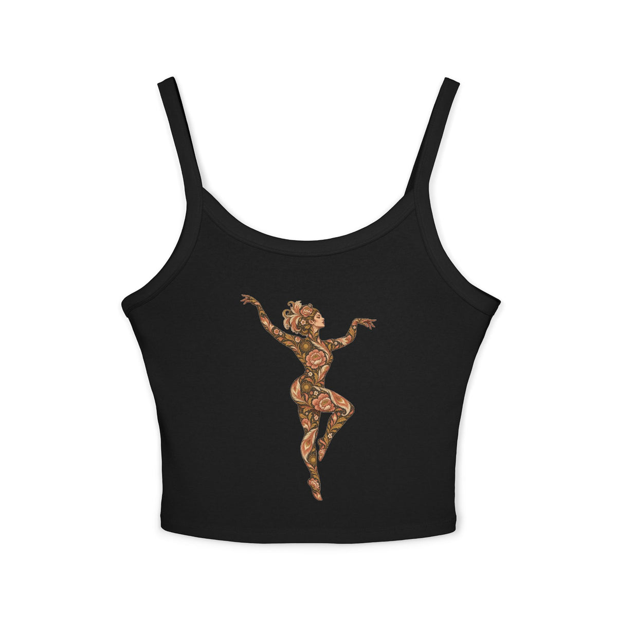 Phoenix Petals Muse — Fitted Strap Cami