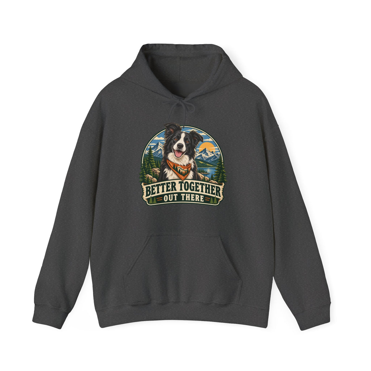 Adventure Buddy — Custom Pet Portrait Hoodie
