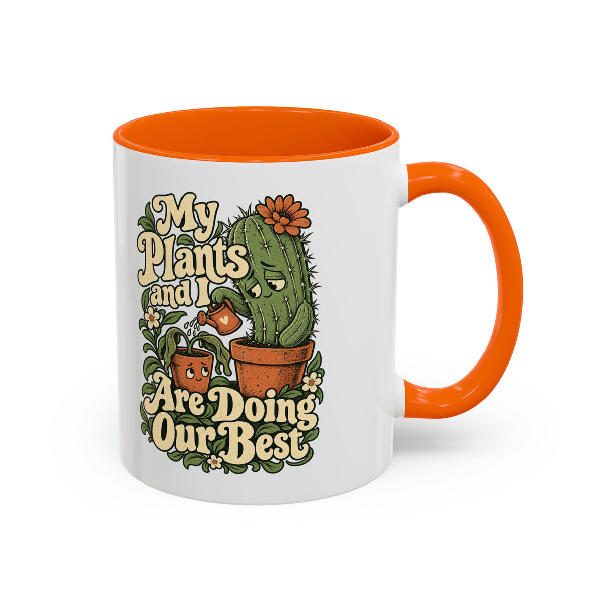 My Plants and I Are Doing Our Best — Accent Mug