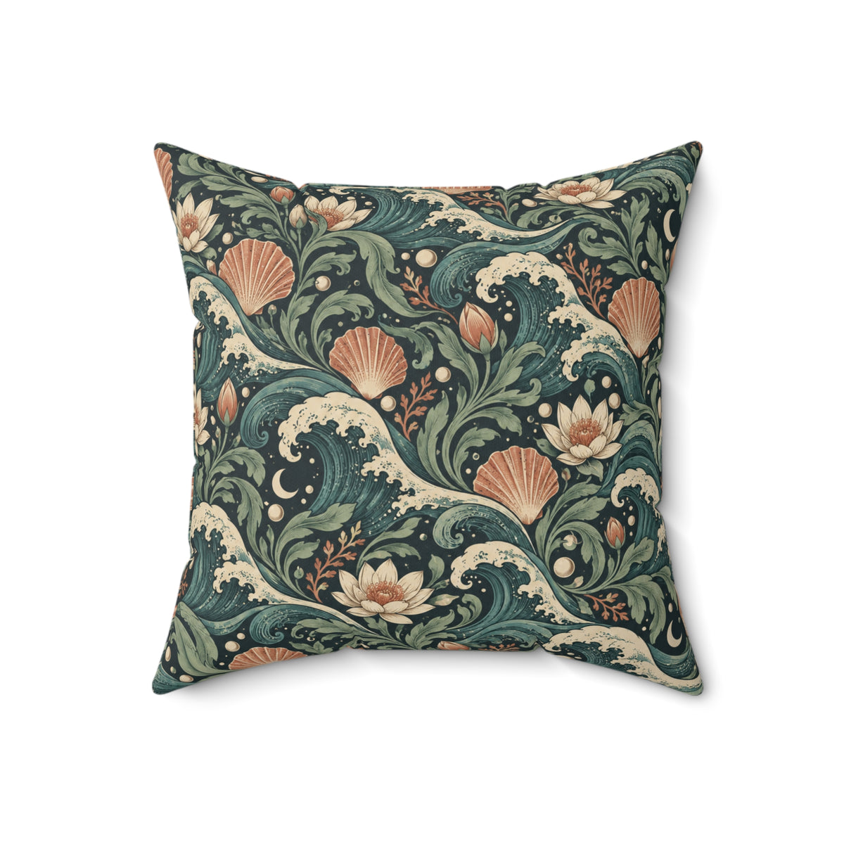 Lunar Tide Pattern — Accent Pillow